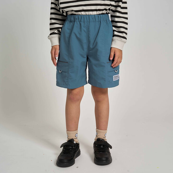 [School-Ready] [Water-Repellent, Anti-Stain, Durable, UV] 4/5 Length Pants (with Reflective Sheet),, medium