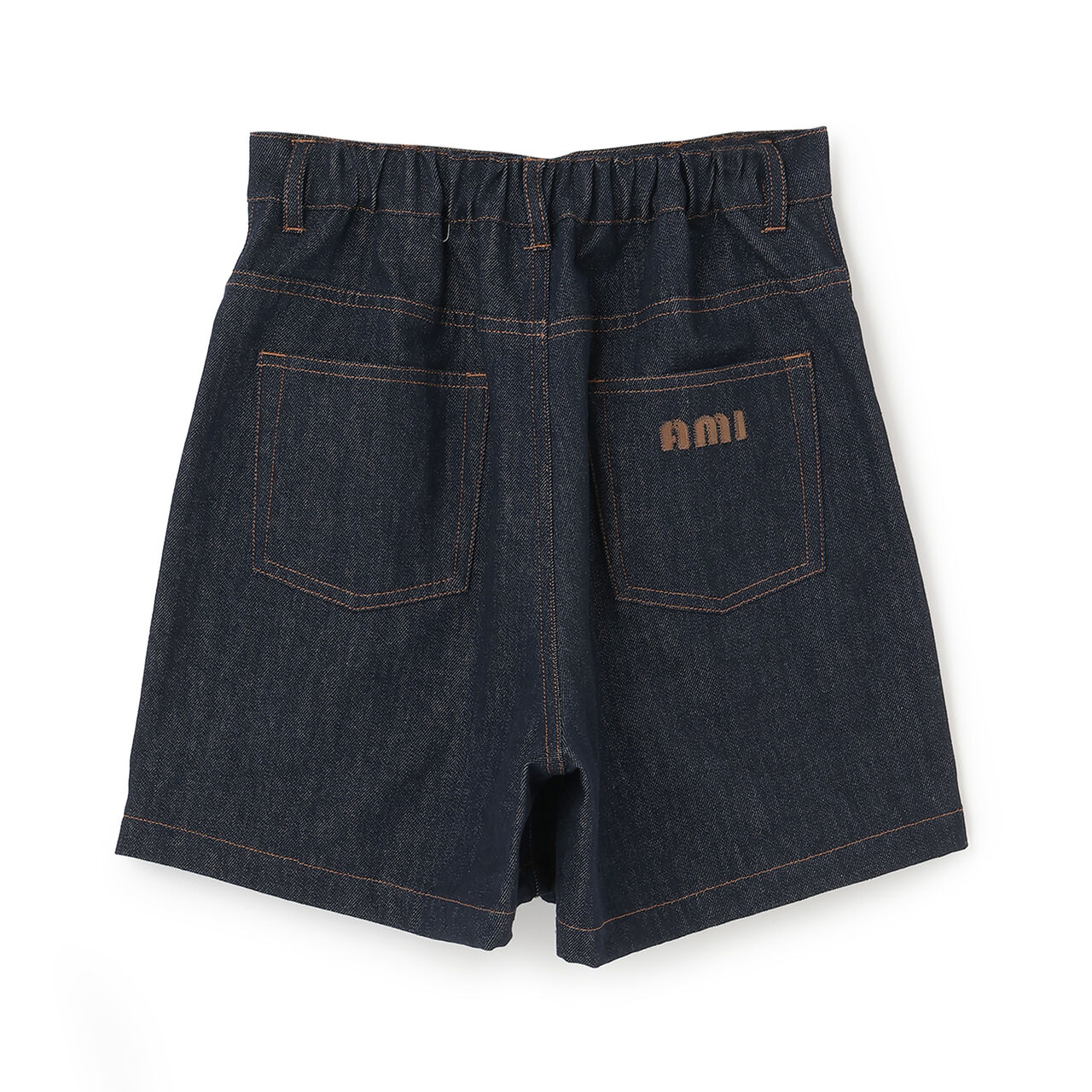 [AMI] Denim Shorts,Navy, large image number 1