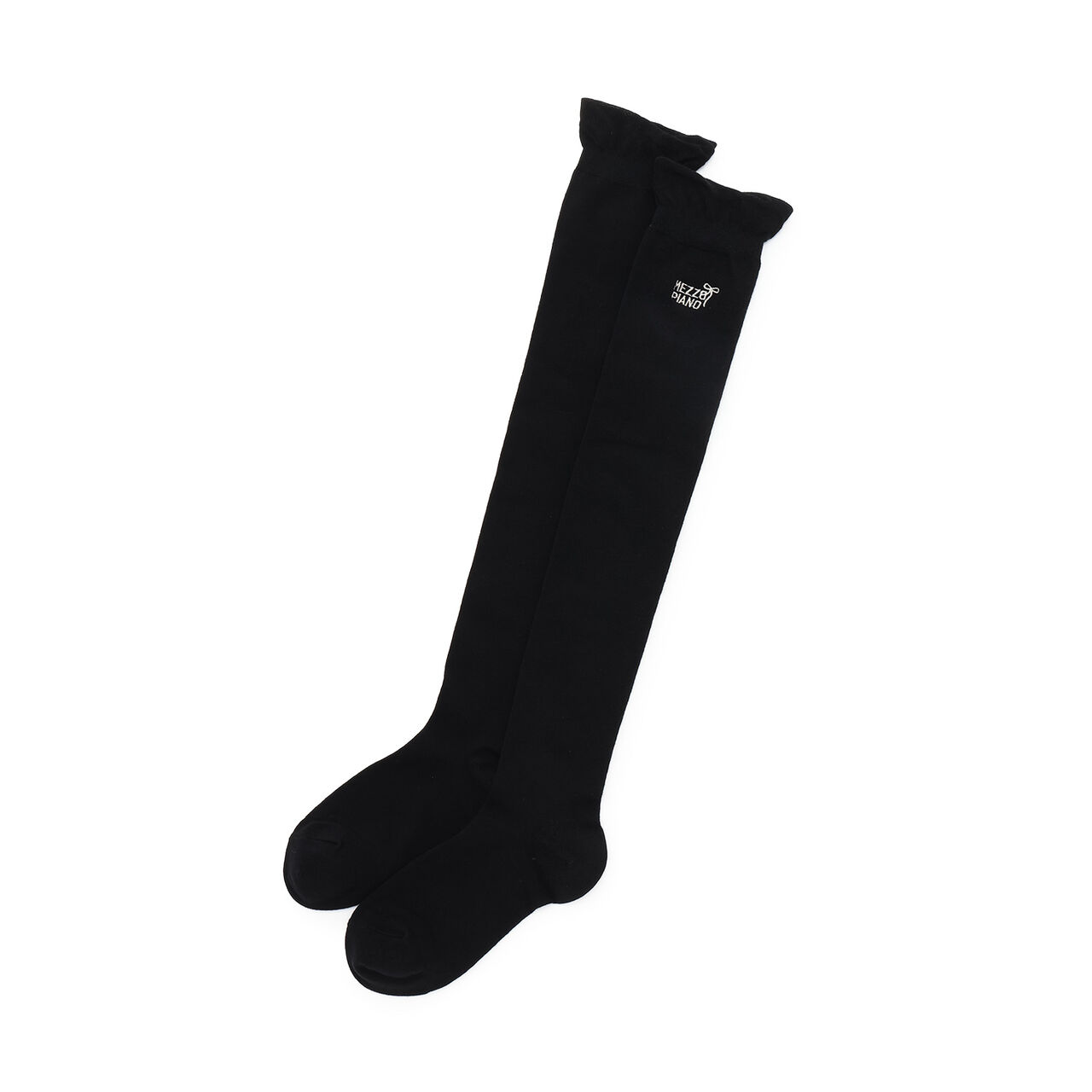 [Antibacterial Deodorizing] Logo Embroidered Knee-High Socks,Gray, large image number 24