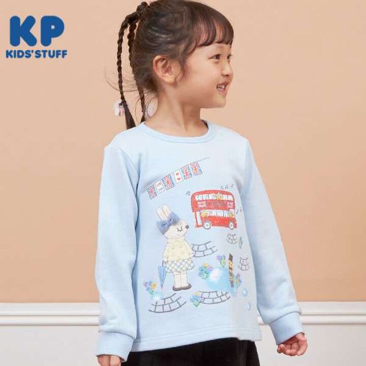 KP London Mimi Print Appliqué Trainer (80-150),Off white, medium image number 17