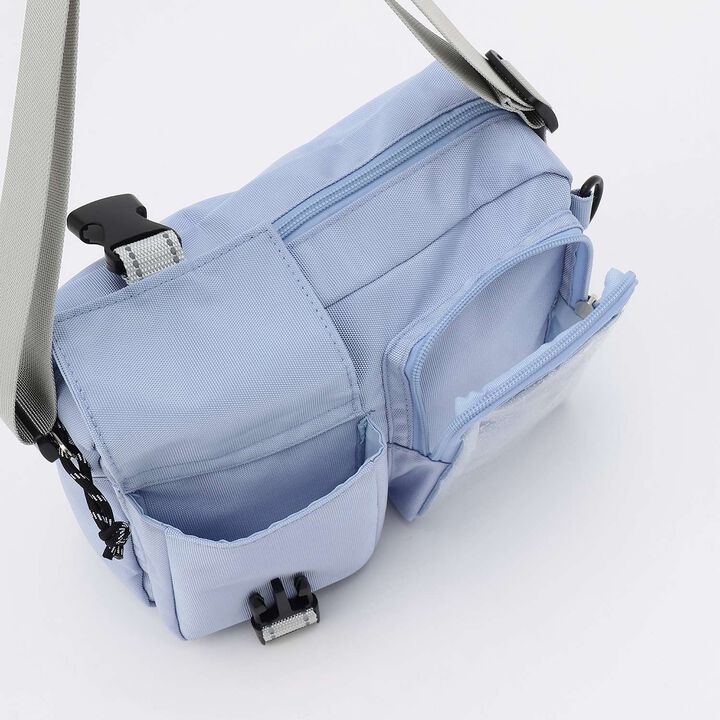 [LTXC] Clear Lame Pocket Shoulder Bag,Black, medium image number 15