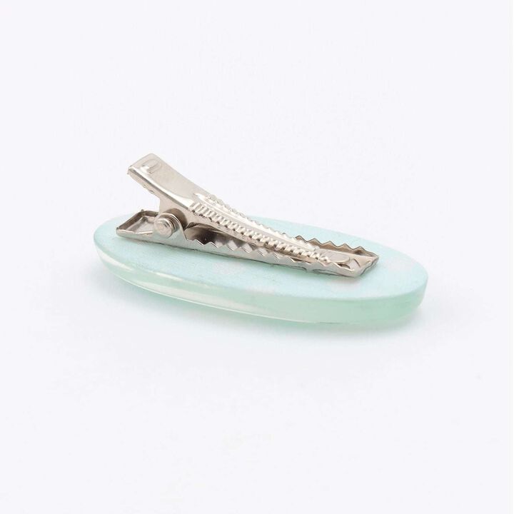 Flower All-Over Pattern Hair Clips (Set of 2),Lavender, medium image number 6