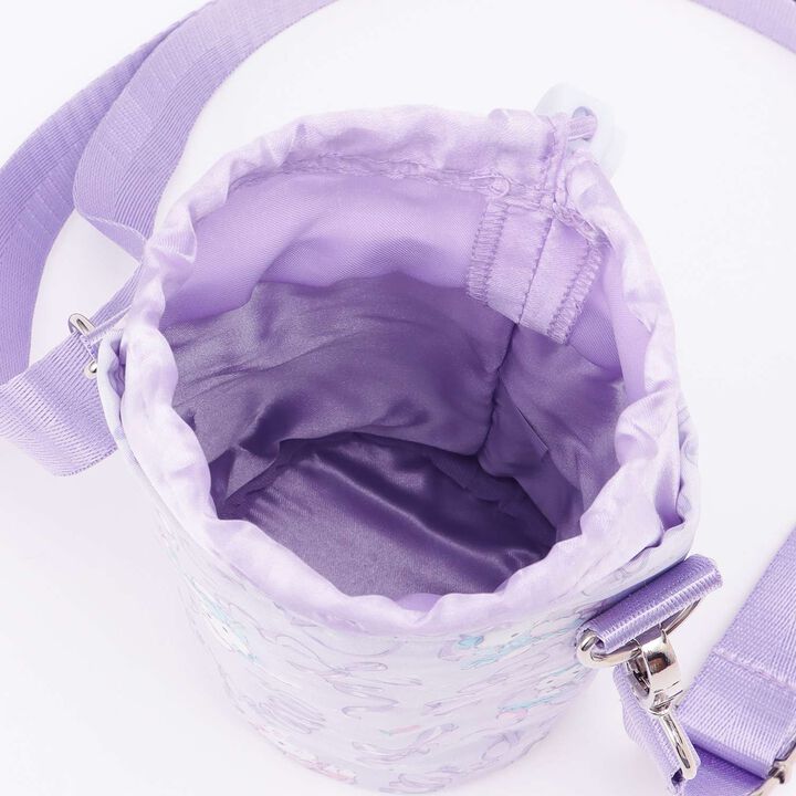 Ballet Rabbit Print Shoulder Bottle Holder,Lavender, medium image number 6