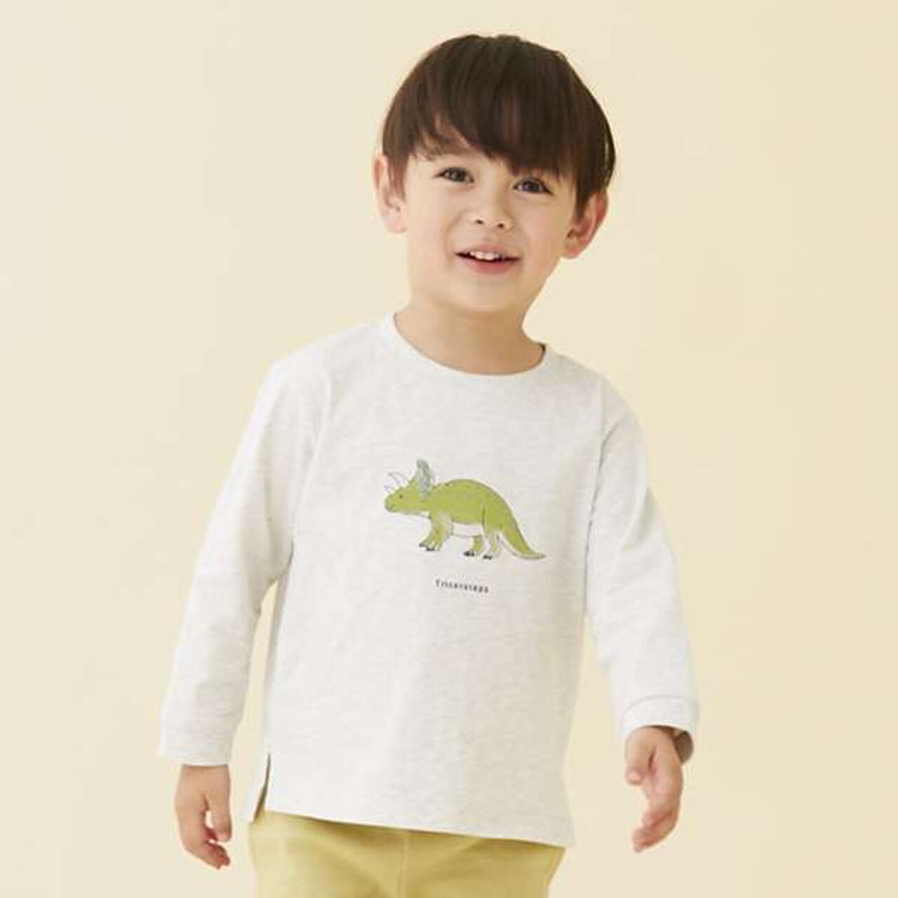 Affordable BOYS Long-Sleeve T-Shirt,Peach, large image number 27