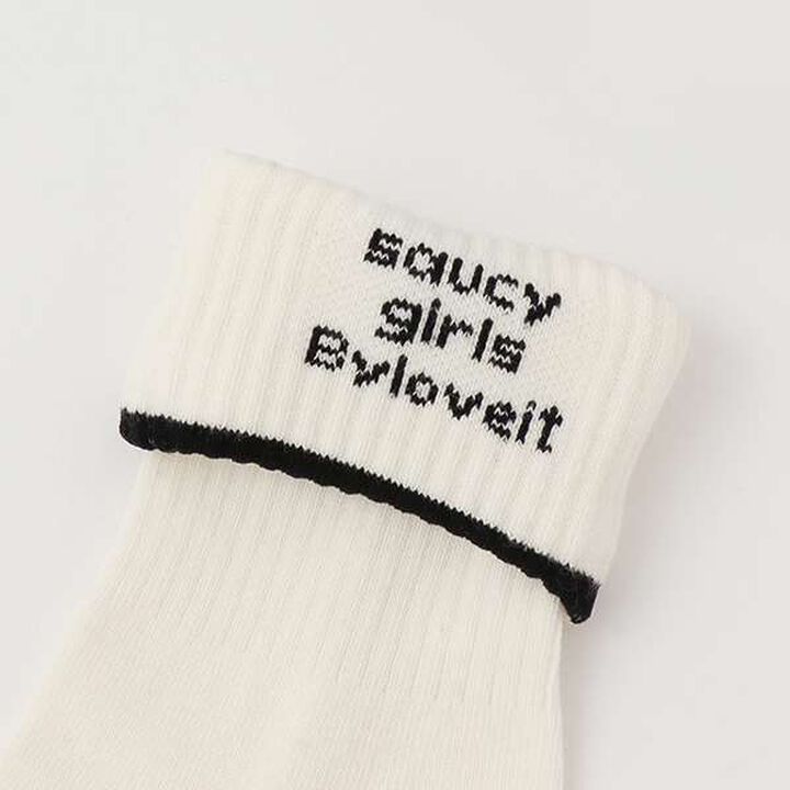 Cuff Socks,Pink, medium image number 1