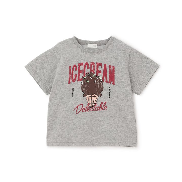 [Anti-Stain, Quick-Dry, Shape Retaining] Assorted Printed T-Shirts - 8 Patterns Available,Ivory, medium image number 8