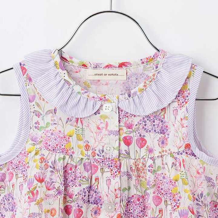 Broad Print Outfit Set,Blue, medium image number 4