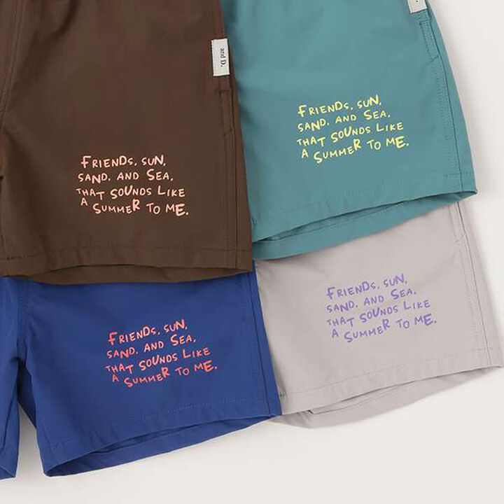 [Amphibious] One-Point Logo Shorts,Navy, medium image number 14