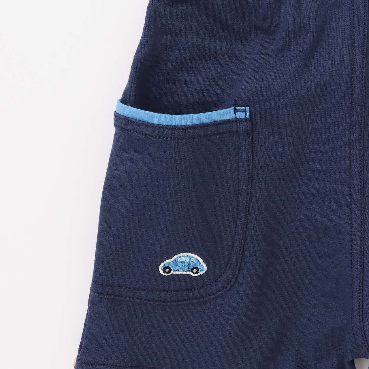 Boys Half Pants,Navy, large image number 7
