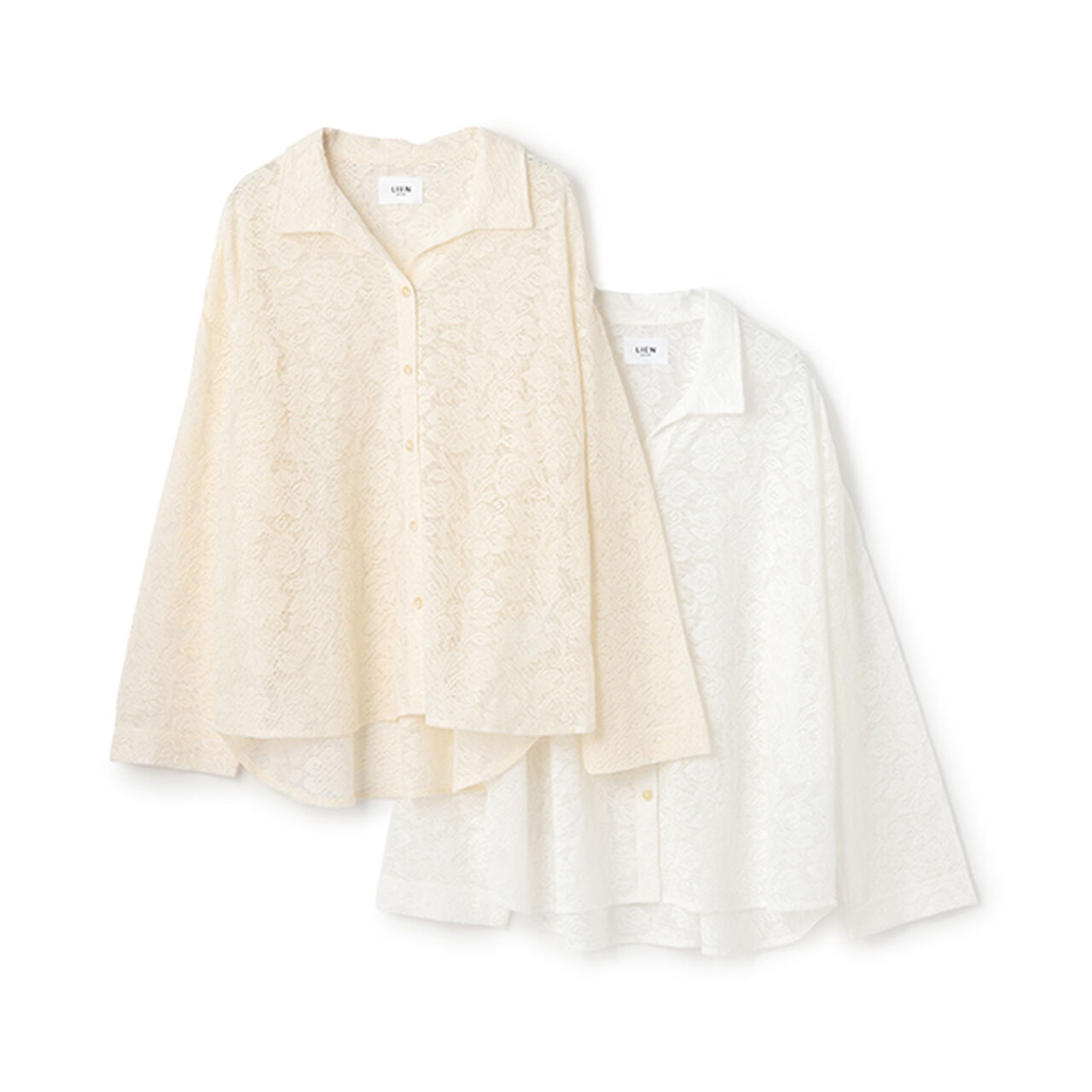 [Link] Lace Cardigan,Ivory, large image number 5