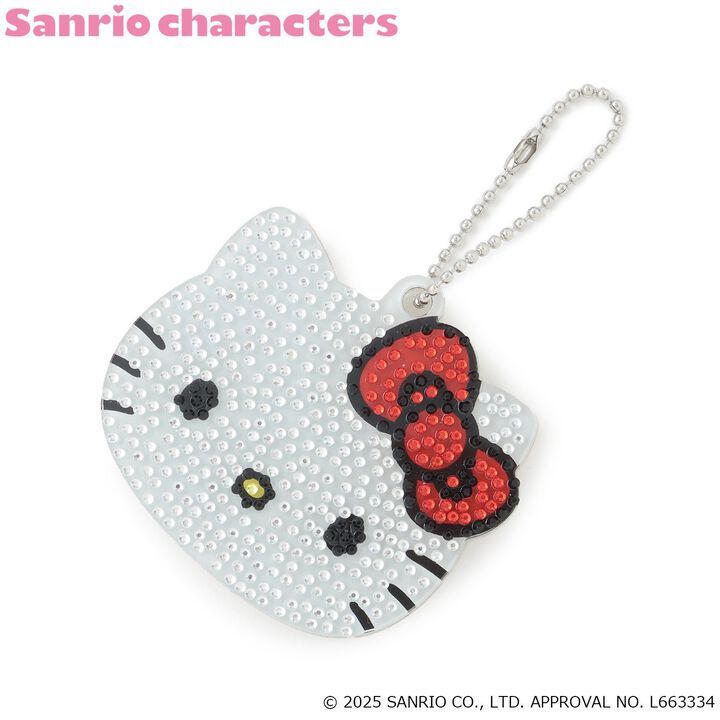 [Sanrio Characters] Sparkling Face Mirror Charm,, medium