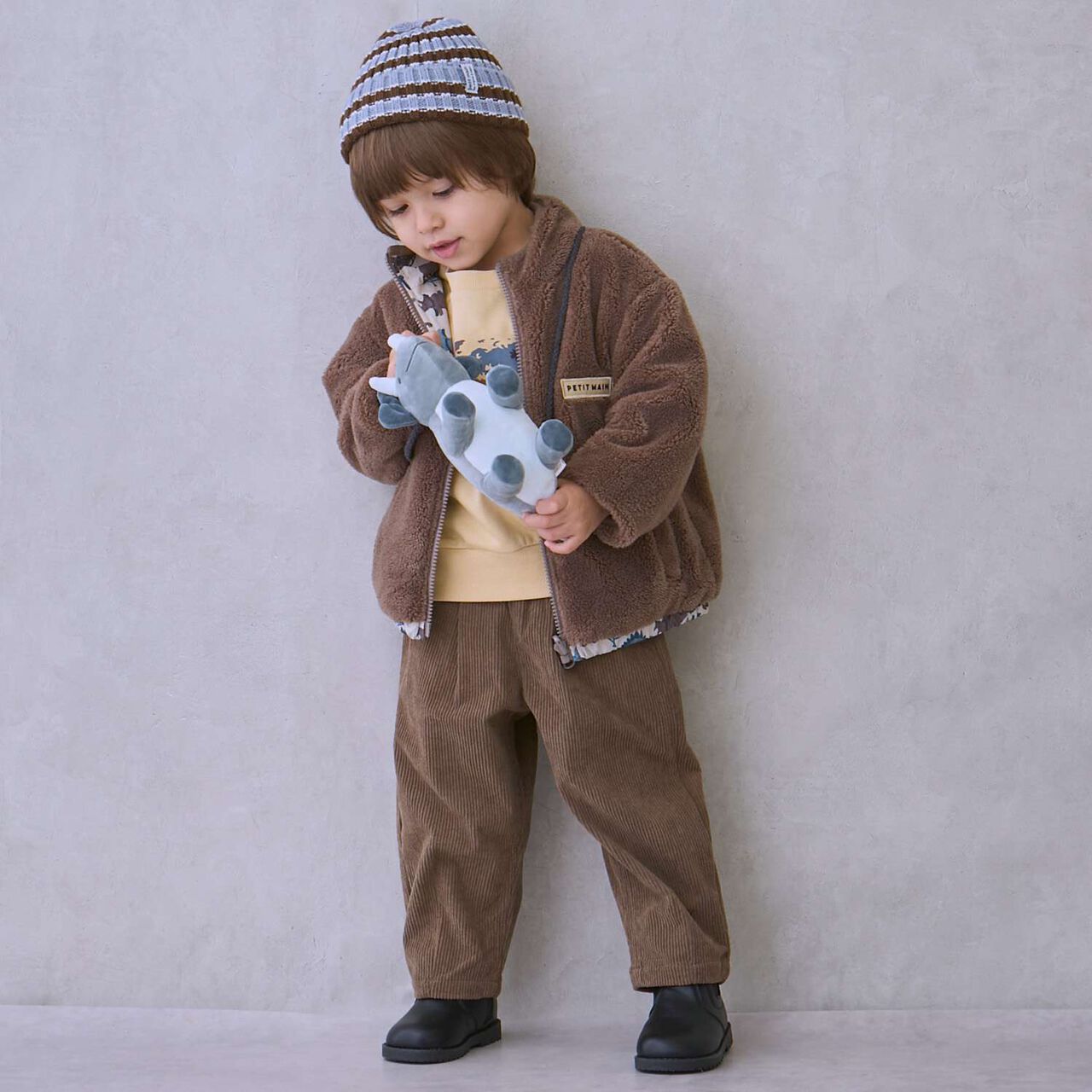 Dinosaur Small Shoulder Bag,Light orange, large image number 2