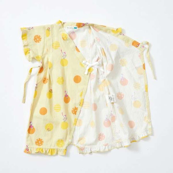 KP Polka Dot Pattern & Mimi-chan Jinbei All-in-One (Free),Pink, medium image number 9