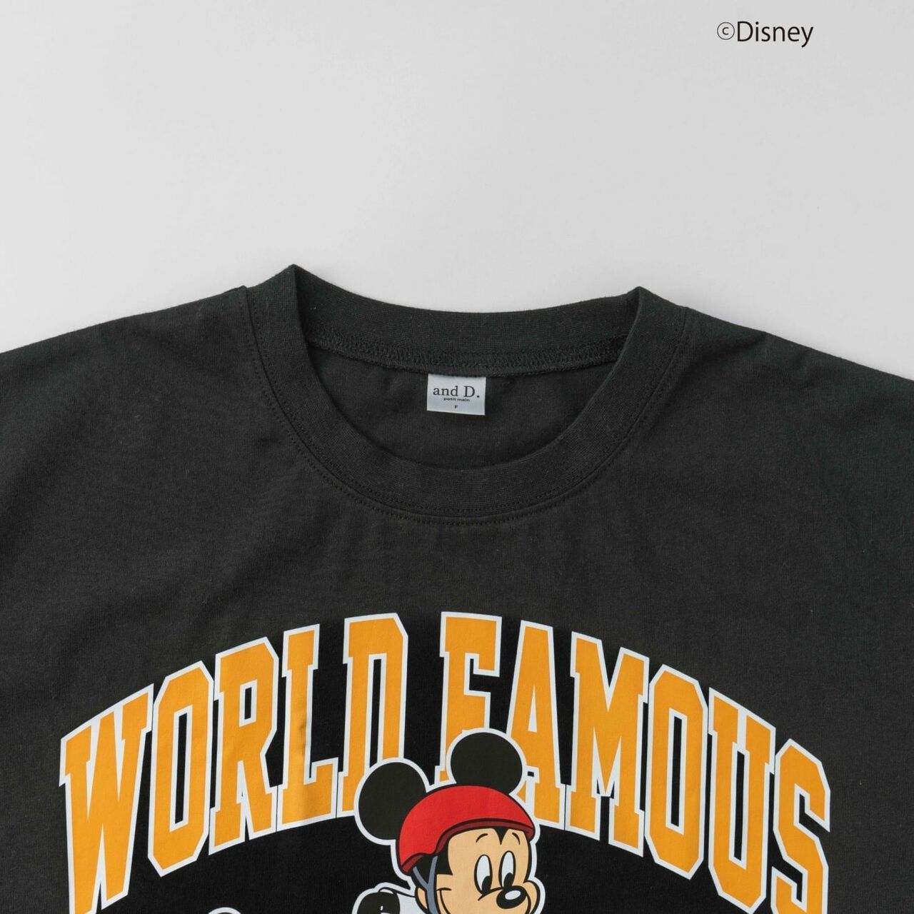 [親子連結款] [Disney] [DAD] 運動短袖T恤,黑色, large image number 3