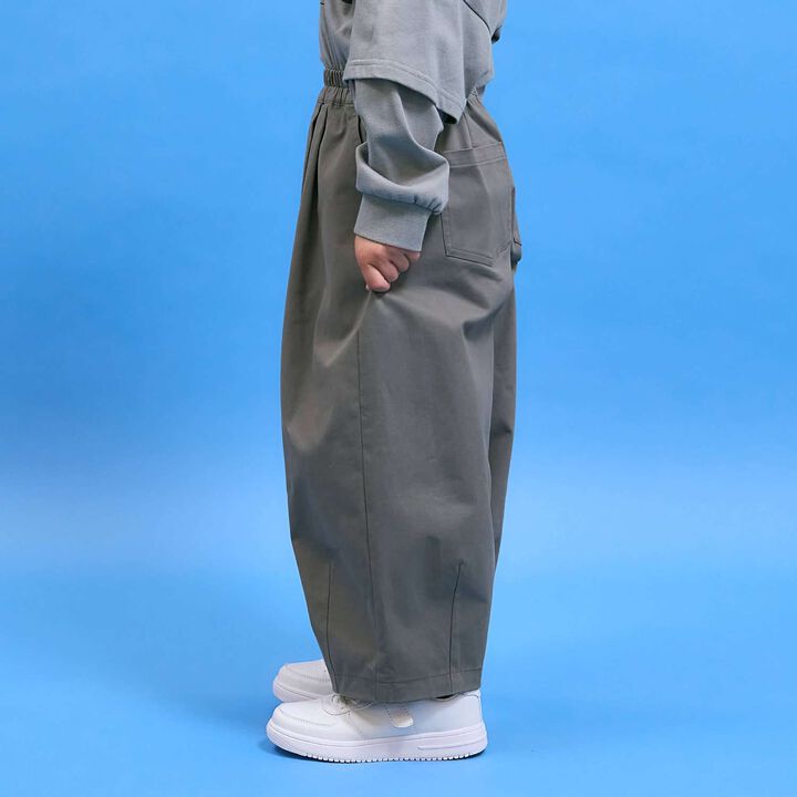 Volume Balloon Pants [MNCM],Khaki, medium image number 20