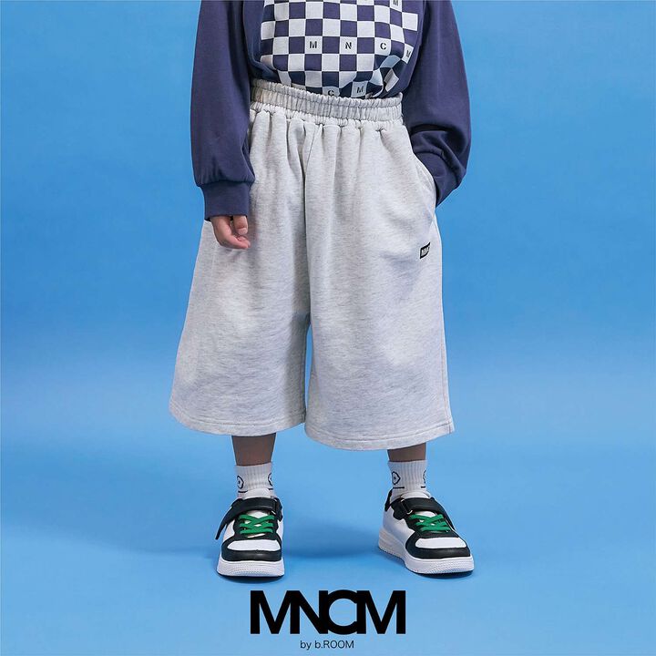 8-Length Wide Sweatpants [MNCM],, medium