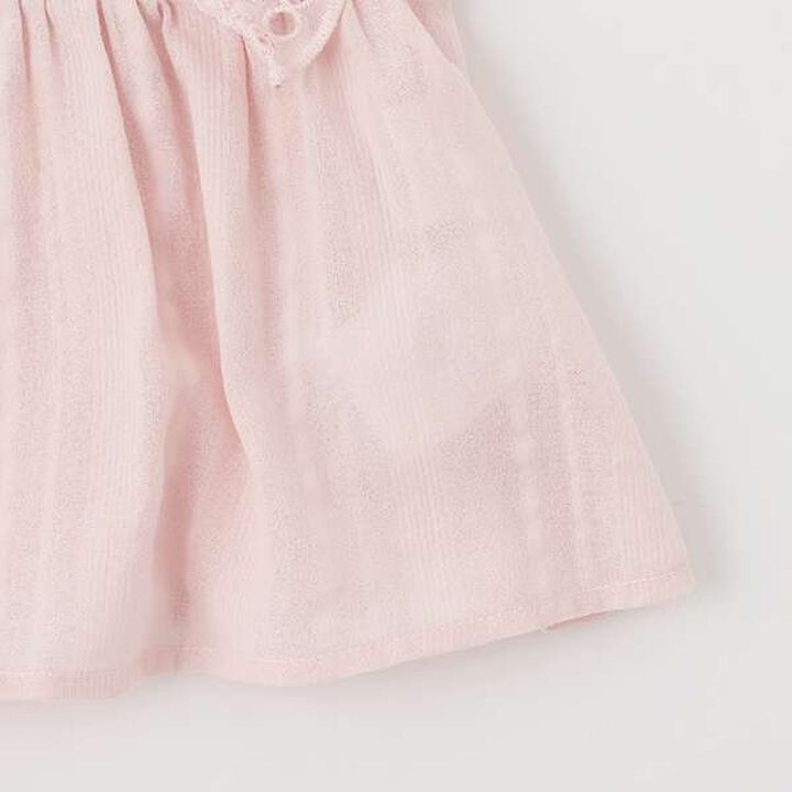 [Disney] Shoulder Frill Tunic Outfit Set,Light pink, medium image number 13