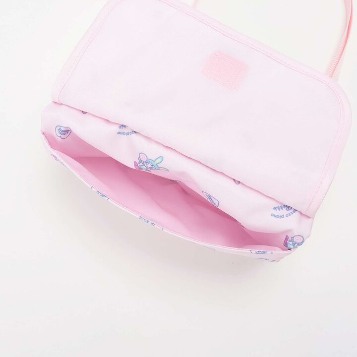 Berrie-chan Pattern Sacoche Bag [School-Friendly],Pink, medium image number 6