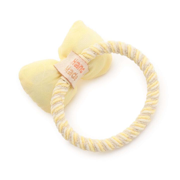 Puffy Ribbon Hair Ties (Set of 2),Sax blue, medium image number 4