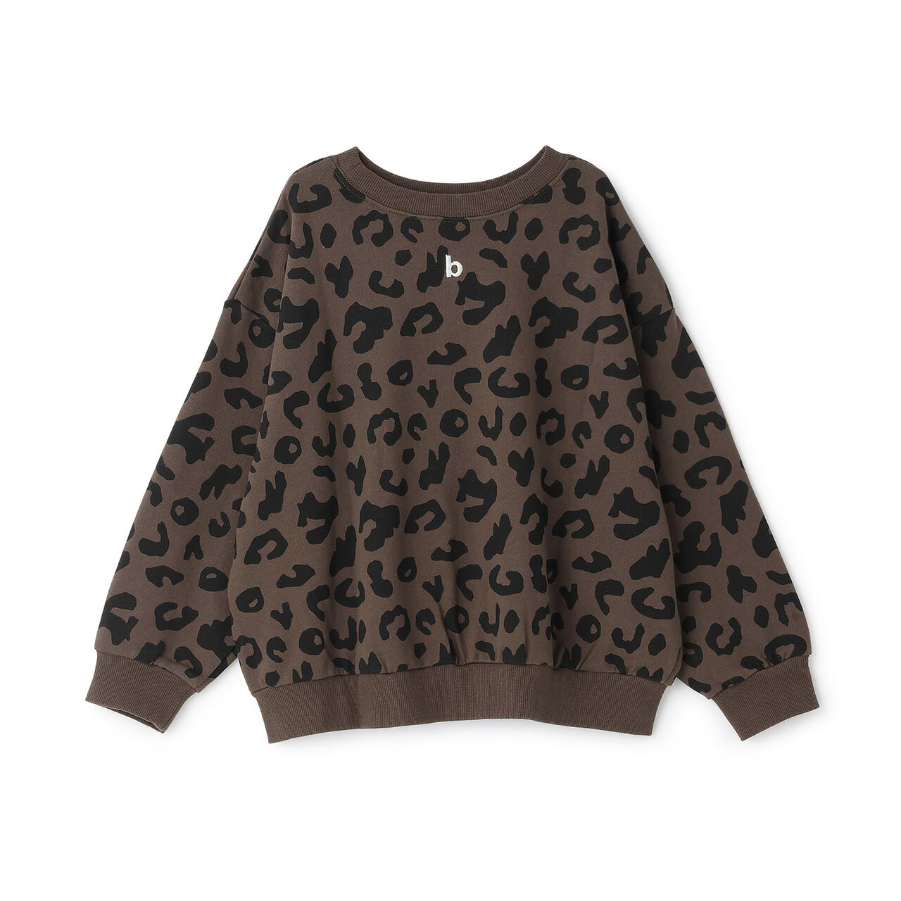 All-Over Pattern Sweatshirt [Kids Boys],Charcoal gray, large image number 1
