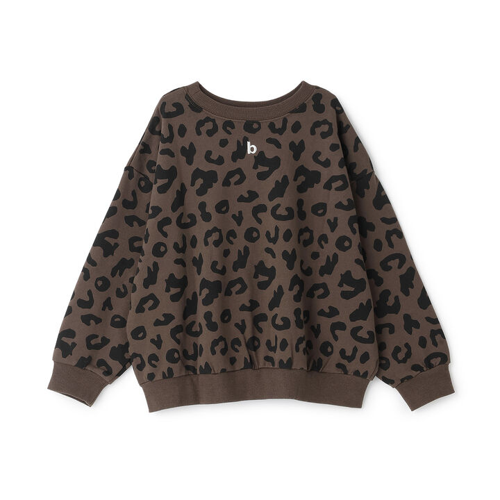 All-Over Pattern Sweatshirt [Kids Boys],Charcoal gray, medium image number 1