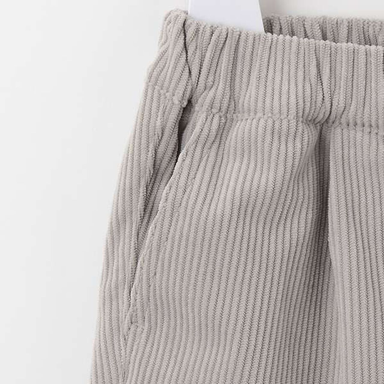 Soft Touch Corduroy Tapered Pants,Navy, large image number 4