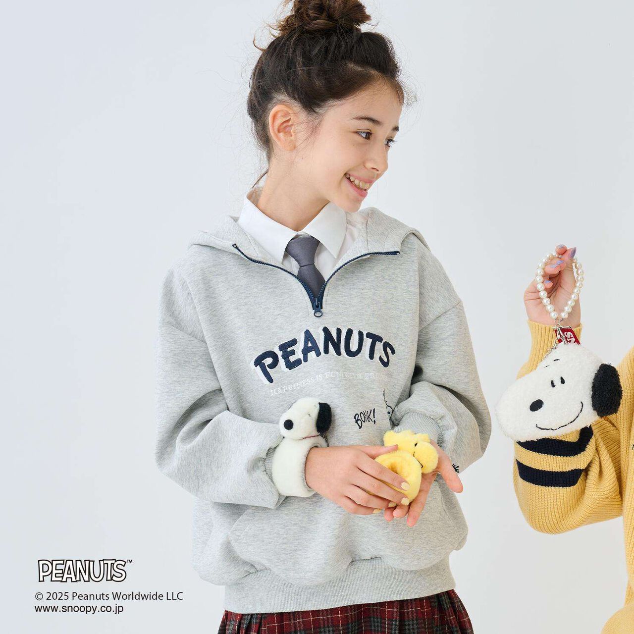 Snoopy Face Pouch [PEANUTS],White, large image number 5