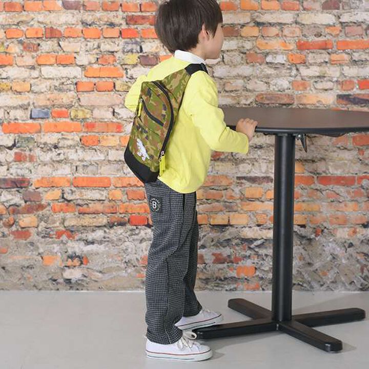 KPDECO Dinosaur Motif One-Shoulder Bag,Blue, medium image number 5