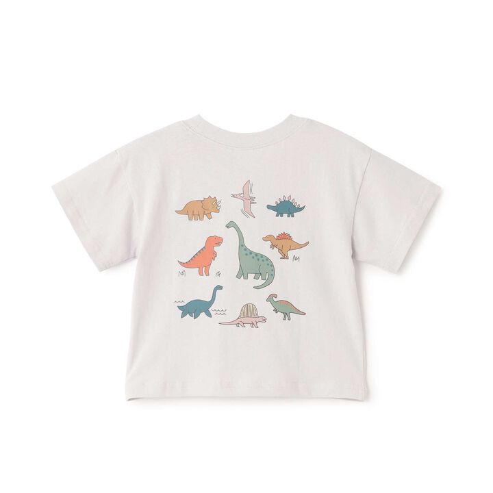 [Affordable/Web Exclusive] Back Print Short Sleeve T-Shirt,Light pink, medium image number 29