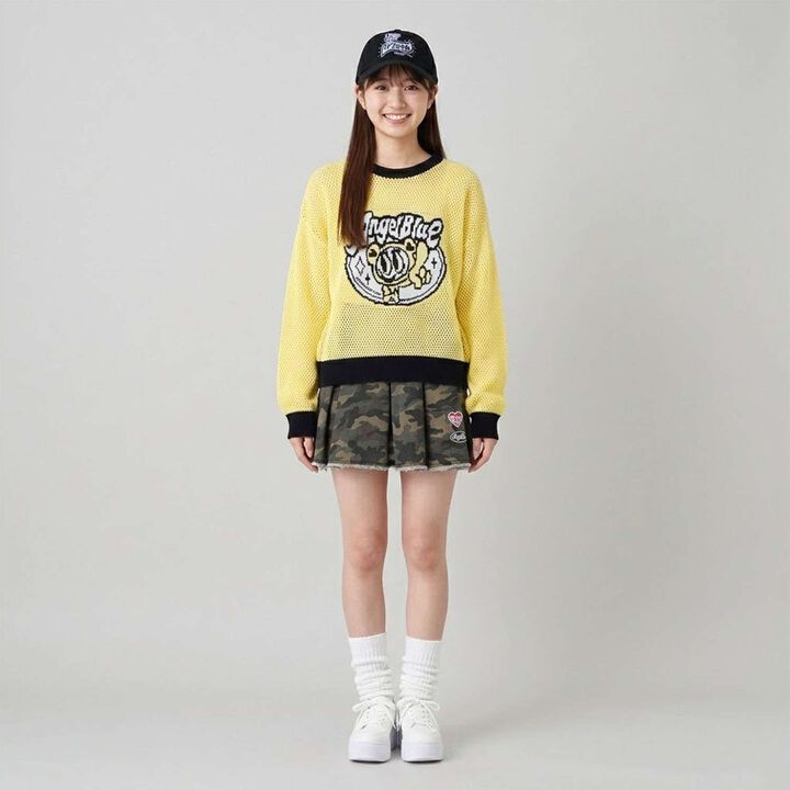 [Angel Blue] Appliqu&eacute; Cap,Sax blue, medium image number 17