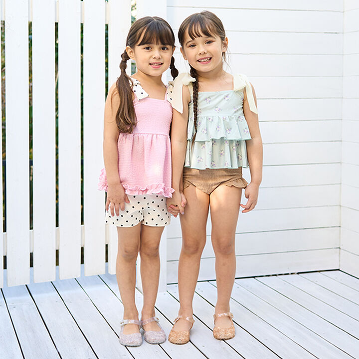 [SWIM] [UV Processing] Pattern Assorted Tiered Separates,Black, medium image number 10