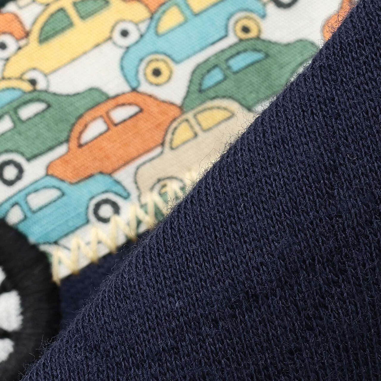 Liberty Appliqué Overalls Suit,Navy, large image number 13