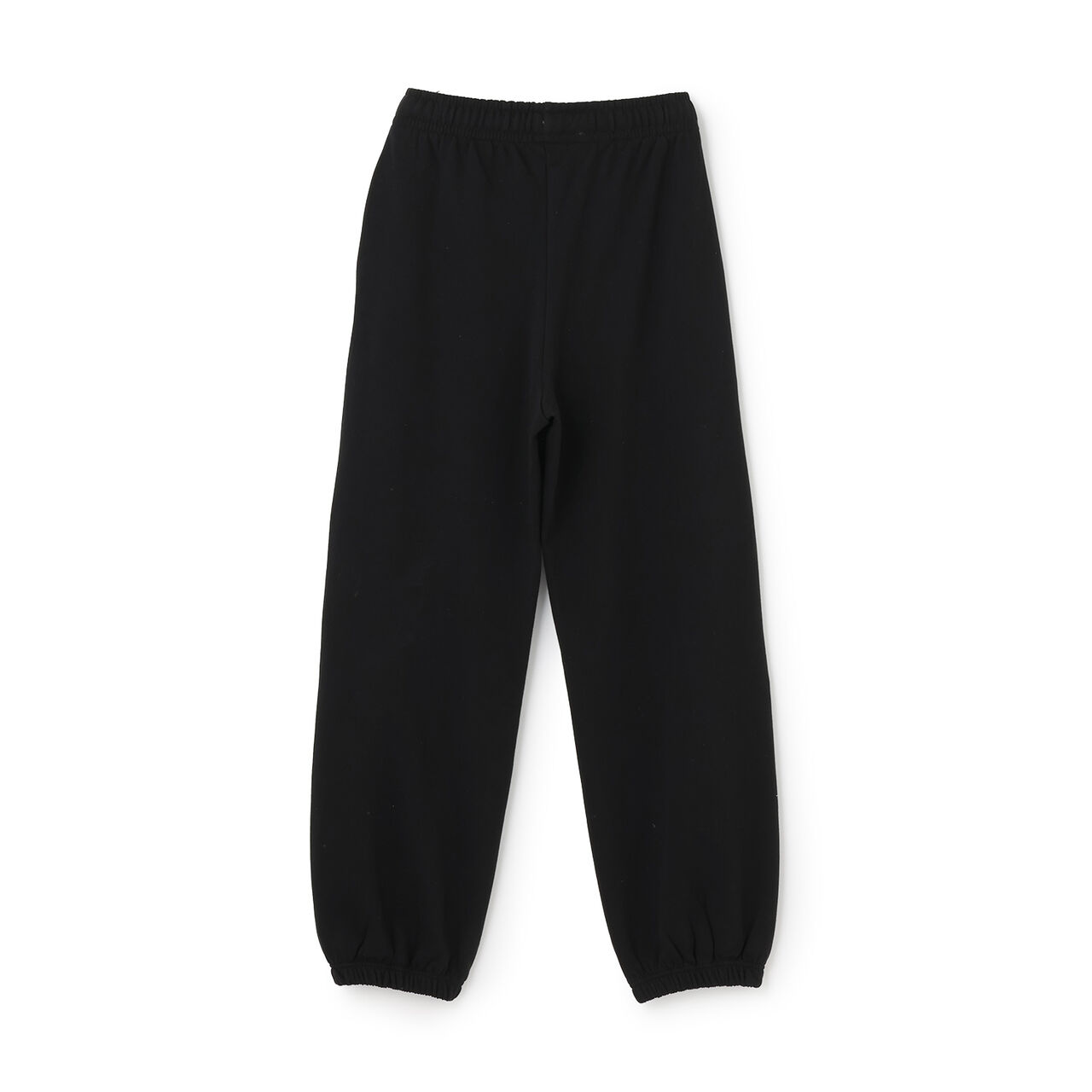 Wool Lined 100% Cotton Sweat Jogger Pants,Black, large image number 8
