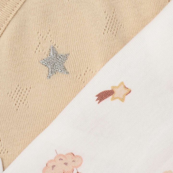 [Weak Acidity] Combi Bodysuit,Salmon pink, medium image number 10
