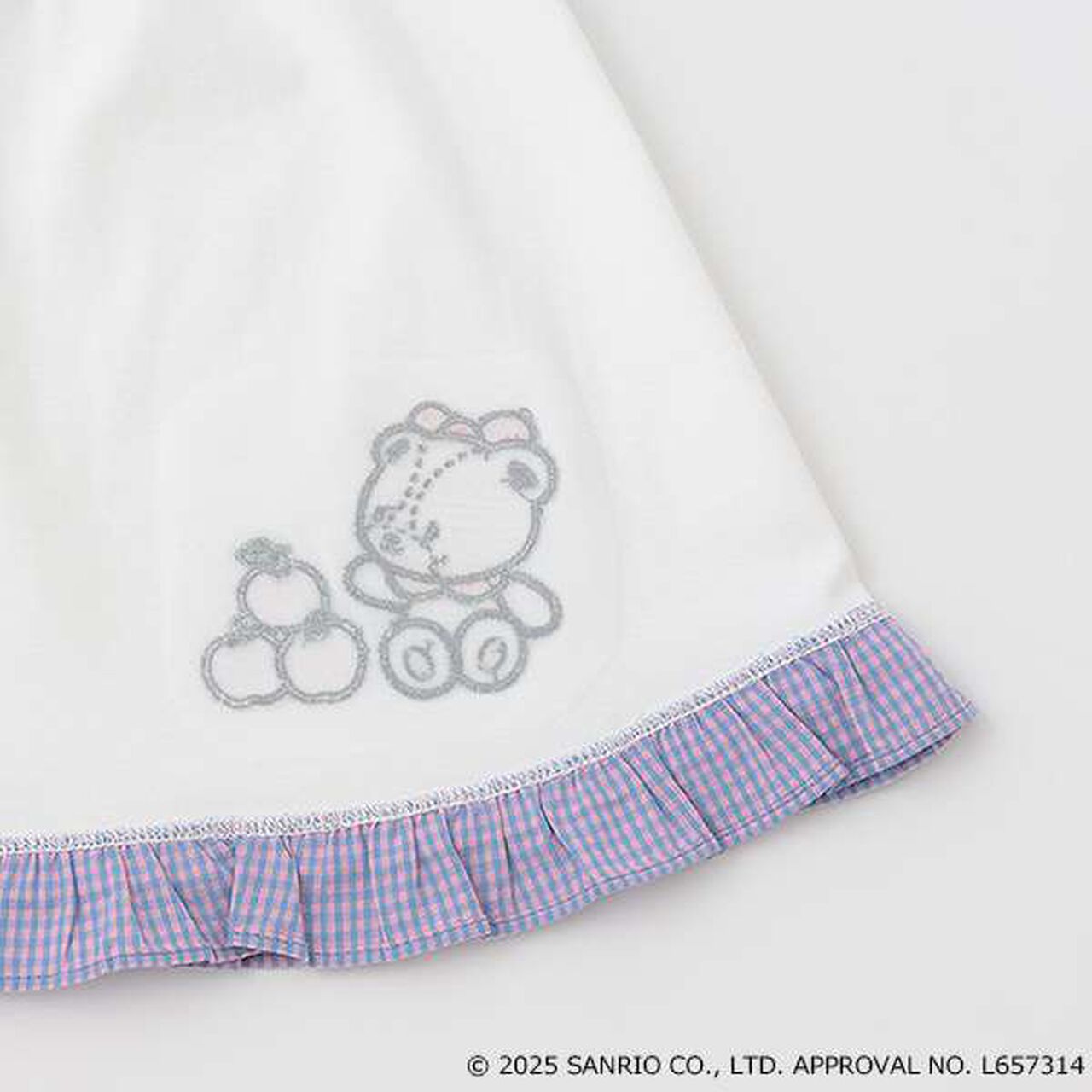 [HELLO KITTY] Frilled Collar Tunic,Off white, large image number 7