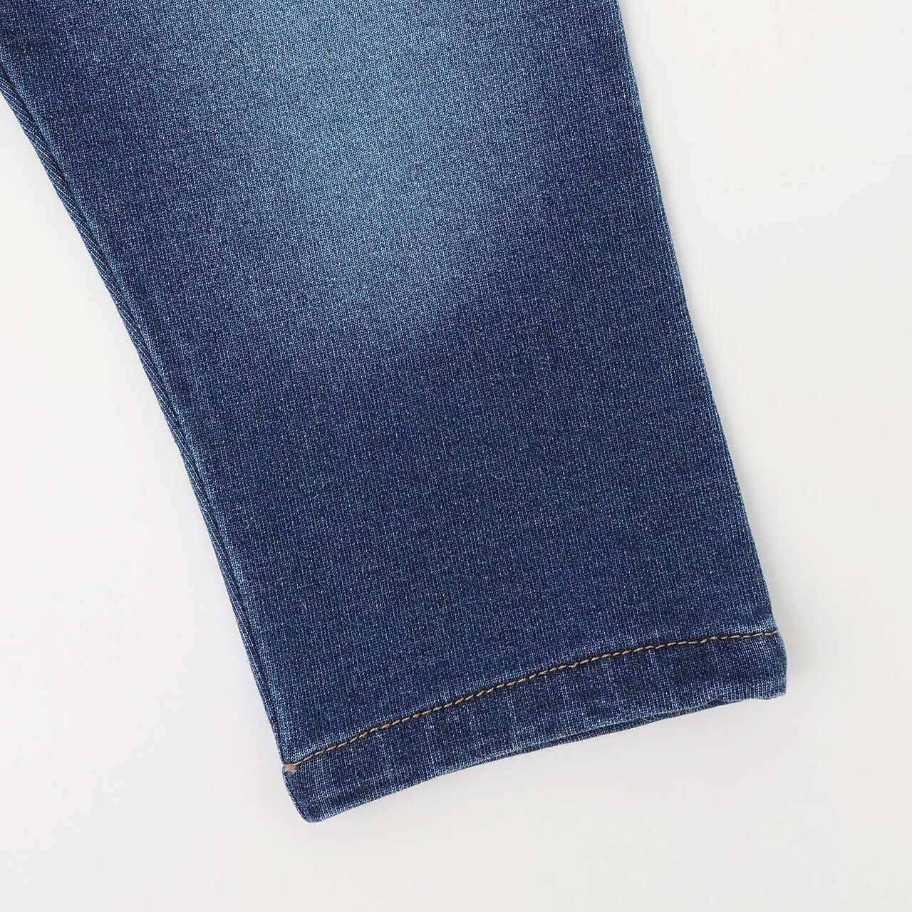 Citrus Knit Denim Pants,Navy, large image number 5