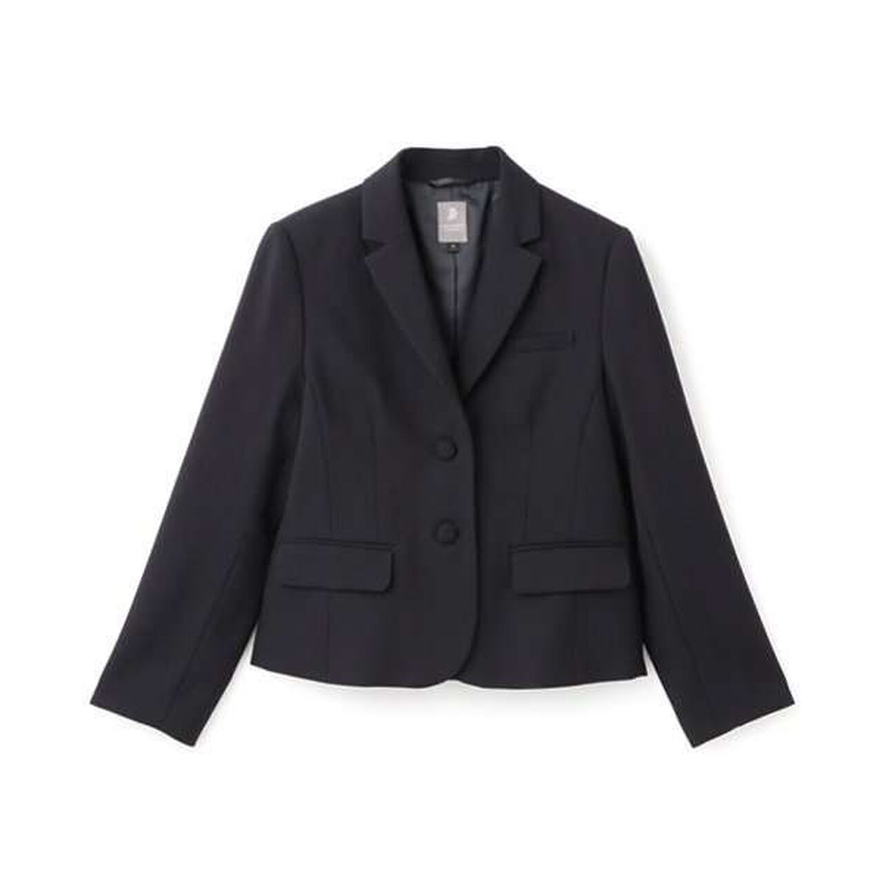 Saxony Two-Button Jacket,Navy, large image number 2