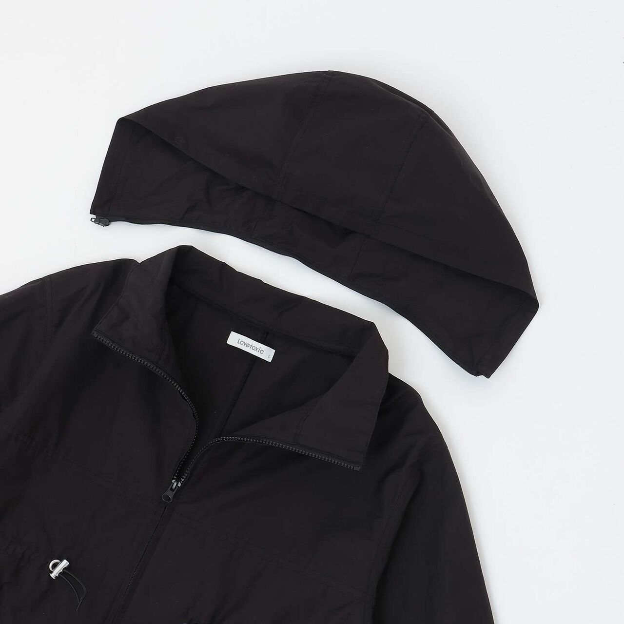 Water-Repellent Mountain Parka,Black, large image number 12