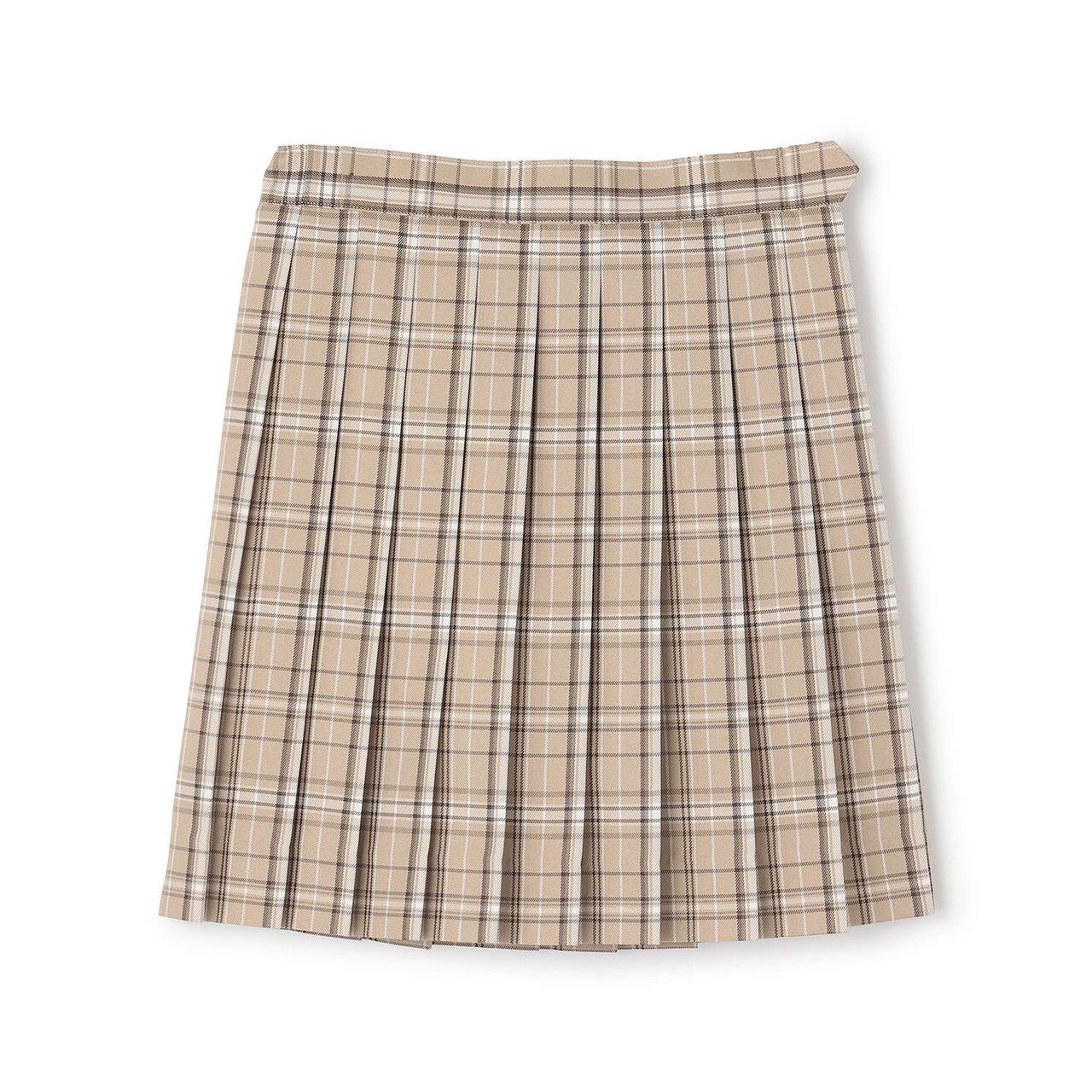 [Graduation Attire] Checkered Pleated Skirt-Pants,Navy, large image number 6