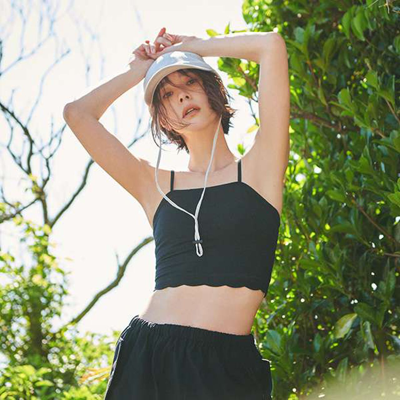 [Reina Asami Collaboration] Bikini Set,Off white, large image number 1