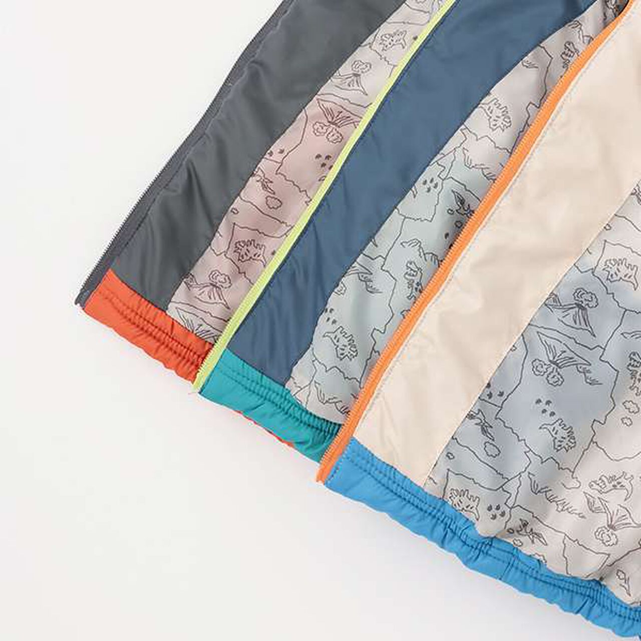 Dinosaur 3-Way Puffer Jacket,Orange, large image number 13