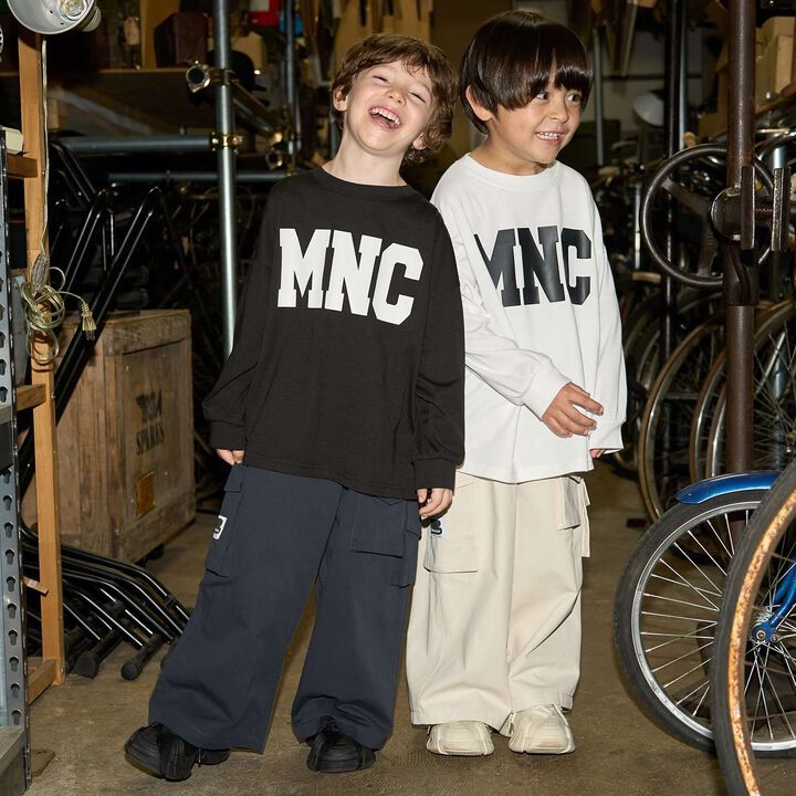 [MNCM] Wide Cargo Pants,Charcoal gray, medium image number 38