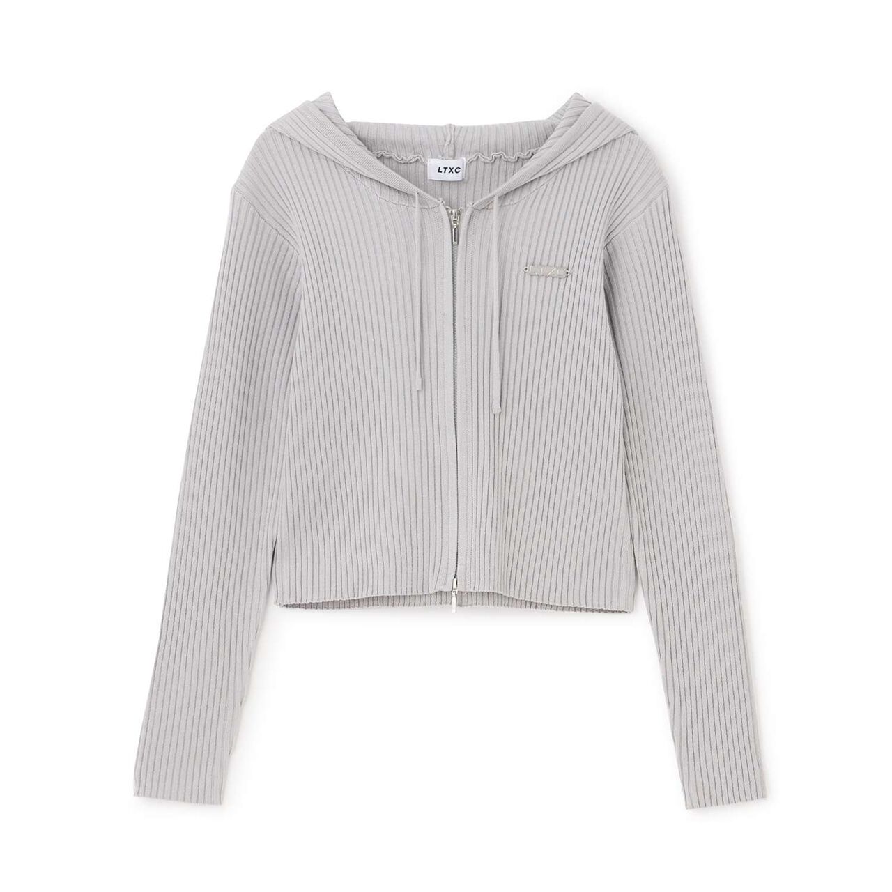 [LTXC] [Arael] Rib Zip Hoodie,Off white, large image number 10