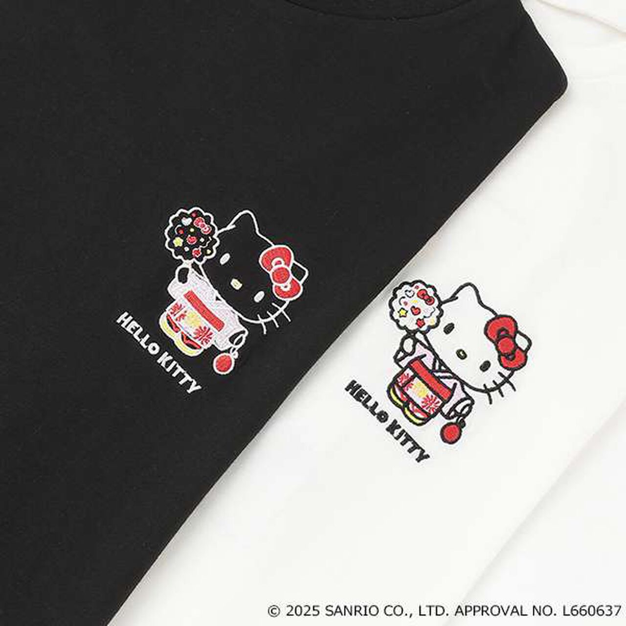 Hello Kitty Japanese Style T-Shirt,Off white, large image number 13