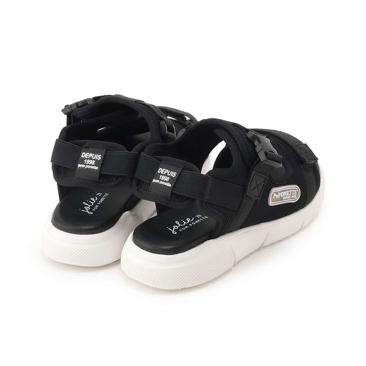 Sports Sandal,Black, large image number 1