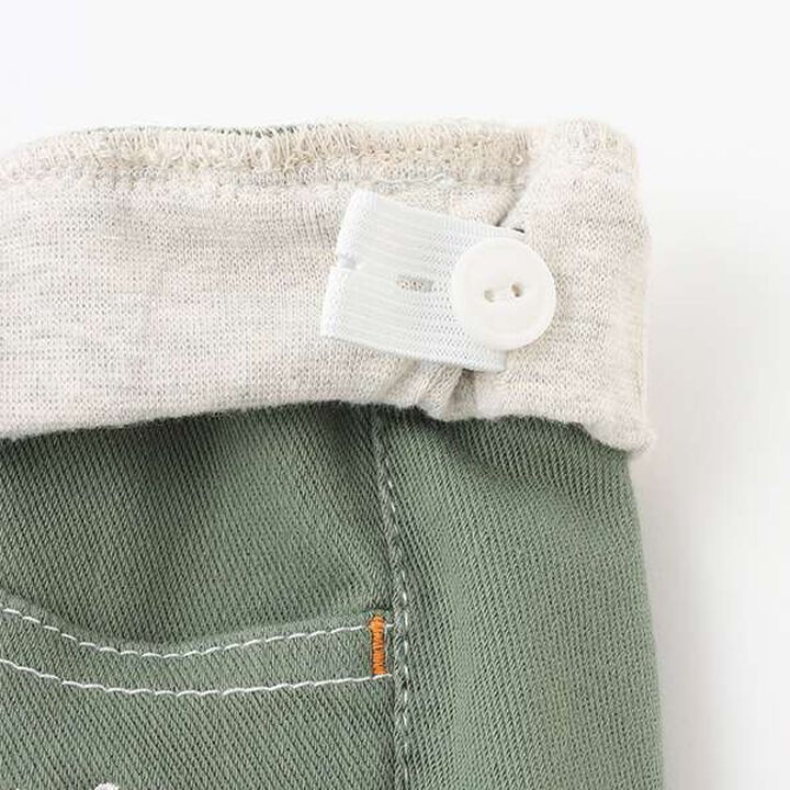 Space Dinosaur Long-Length Straight Pants,Blue, medium image number 8