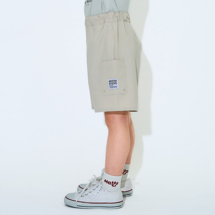 [Water-Repellent] Kids' Land and Water Use 4-Length Pants [Children's Clothing],Dark red, medium image number 15