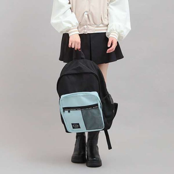 [Approx. 23L] Bi-Color Mesh Backpack,White, medium image number 5