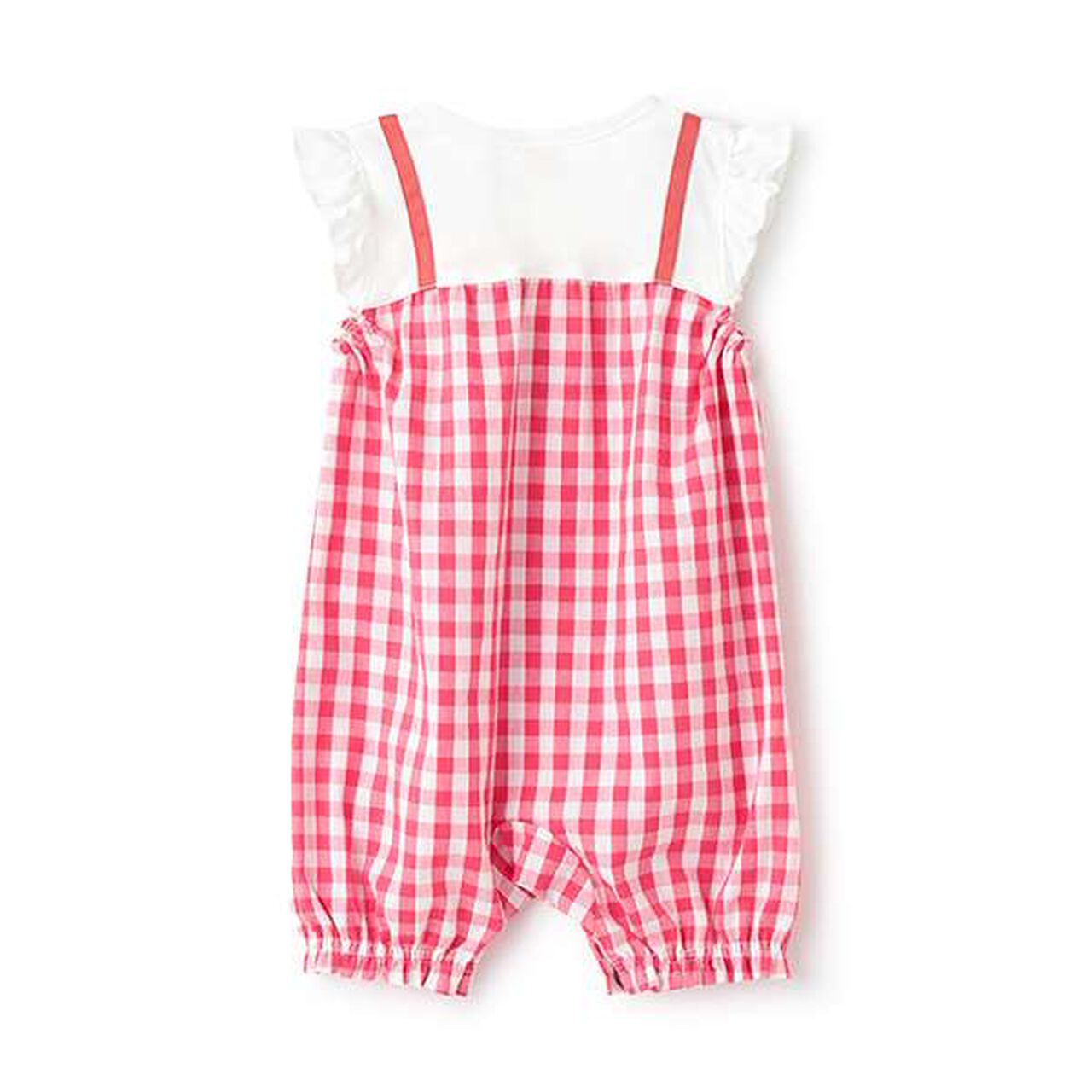 Fruit Motif Coverall,Yellow, large image number 1
