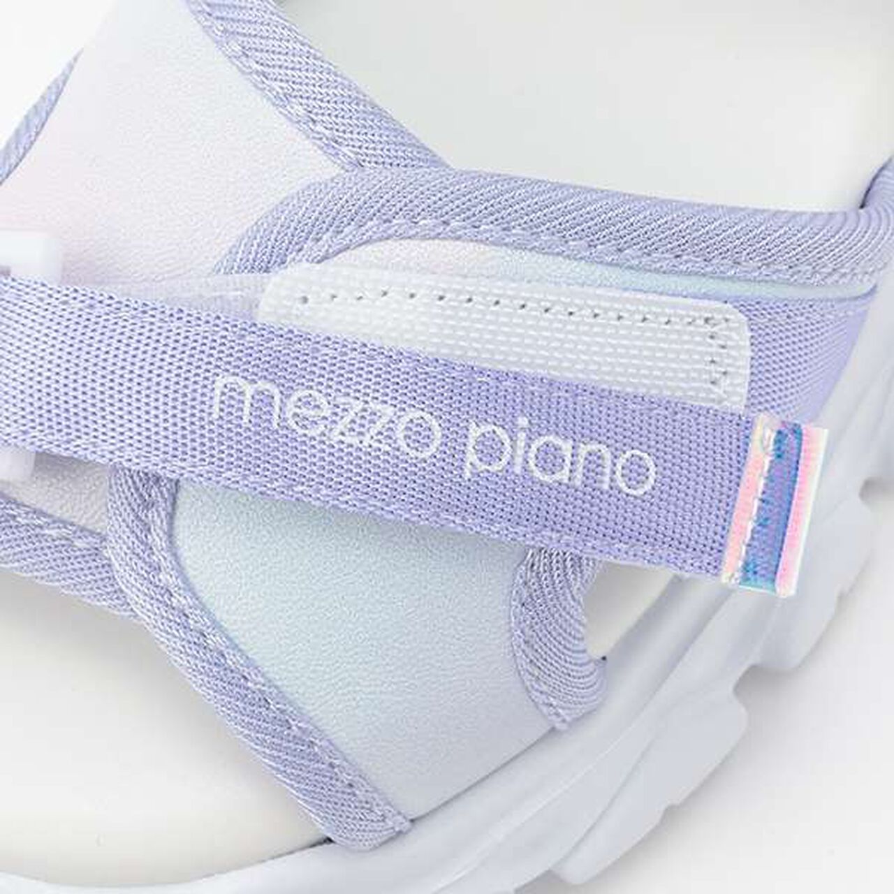 Platform Sports Sandals,White, large image number 6